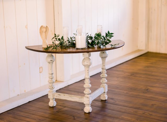 Half Moon Accent Table